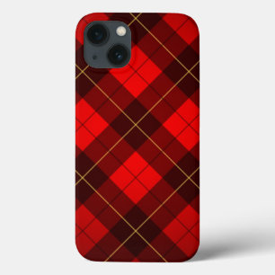 Etui iPhone 13 Arrière - plan de tartan de Wallace
