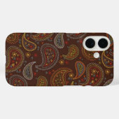 Coques Case-Mate iPhone Arrière - plan de texture Paisleys (Verso (horizontal))