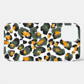 Coques Case-Mate iPhone Arrière - plan de texture Poster de animal Leopard (Verso (horizontal))