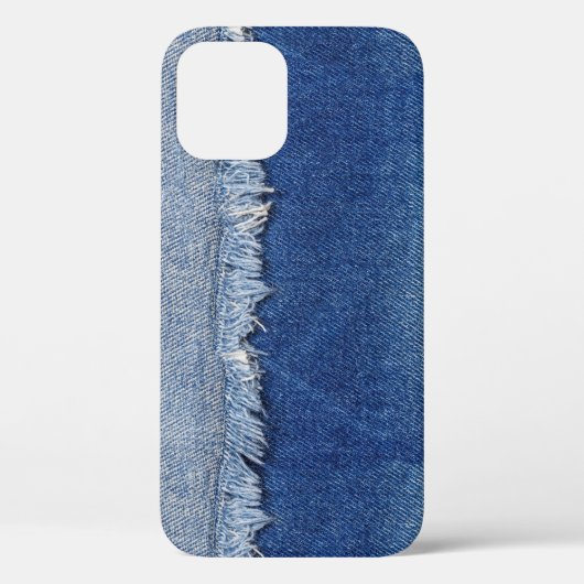 Coques Case-Mate iPhone Arrière - plan de tissu Denim Jeans déchiré (Verso)