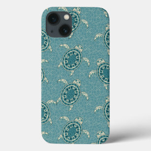 iPhone 13 Coque arrière - plan de tortues
