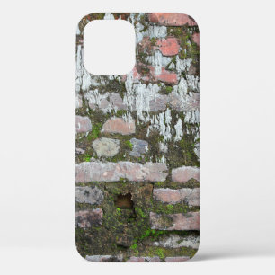 Case-Mate iPhone Case Arrière - plan de vieilles briques orange et gris,