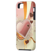 Coques Case-Mate iPhone Arrière - plan dénommé de conception (Dos gauche)