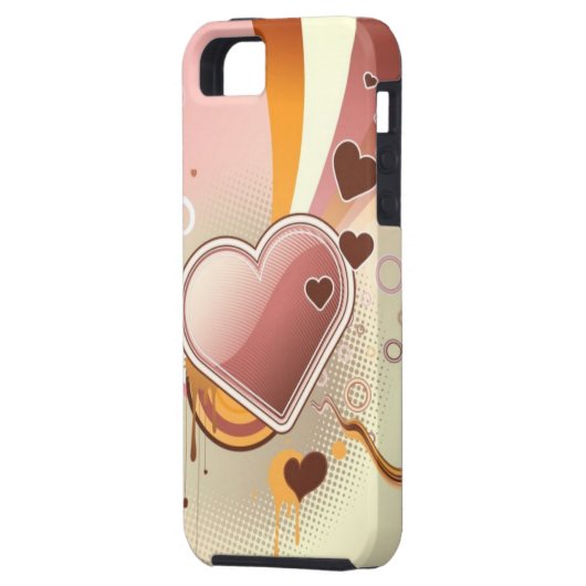 Coques Case-Mate iPhone Arrière - plan dénommé de conception (Dos gauche)