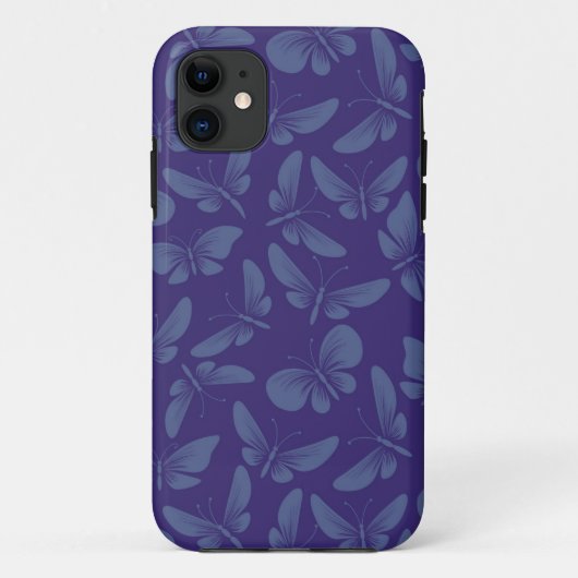 Coques Case-Mate iPhone arrière - plan des papillons de nuit (Dos)