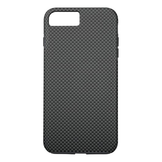 Coques Case-Mate iPhone Arrière - plan d'impression en fibre de carbone no (Dos)