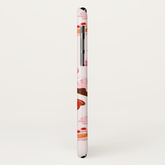 Coques Case-Mate iPhone Arrière - plan doux (Dos/Gauche)