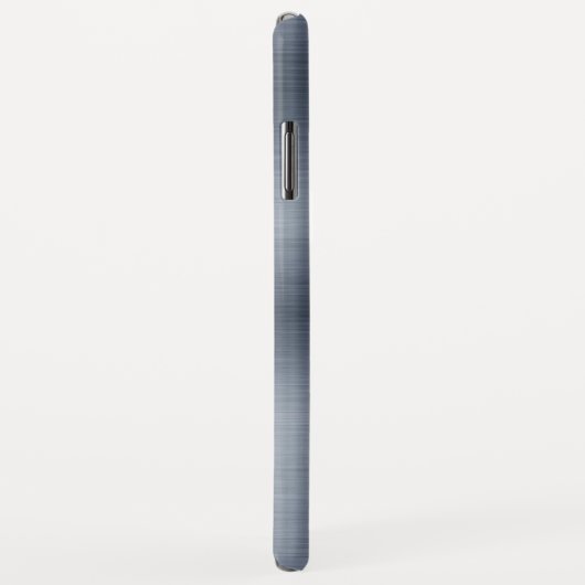 Coques Case-Mate iPhone Arrière - plan en acier brossé (Dos/Droite)