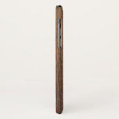 Coques Case-Mate iPhone arrière - plan en bois de chêne (Dos/Gauche)