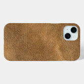 Coques Case-Mate iPhone Arrière - plan en cuir couleur chameau (Verso (horizontal))