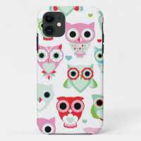 arrière - plan en pastel de hibou de couleur de