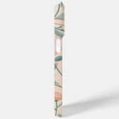 Coques Case-Mate iPhone Arrière - plan esthétique Fille Botanique Rose (Verso / Droite)