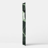 Coques Case-Mate iPhone Arrière - plan feuille de luxe nature. Modèle flor (Verso / Droite)