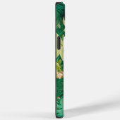 Coques Case-Mate iPhone Arrière - plan Feuille végétal (Verso / Droite)