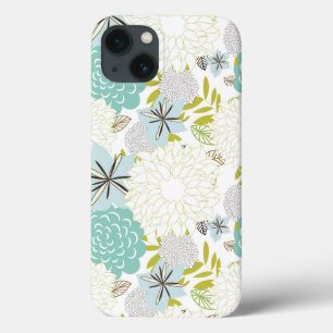 iPhone 13 Case arrière - plan floral