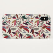 Coques Case-Mate iPhone Arrière - plan floral (Dos (Horizontal))