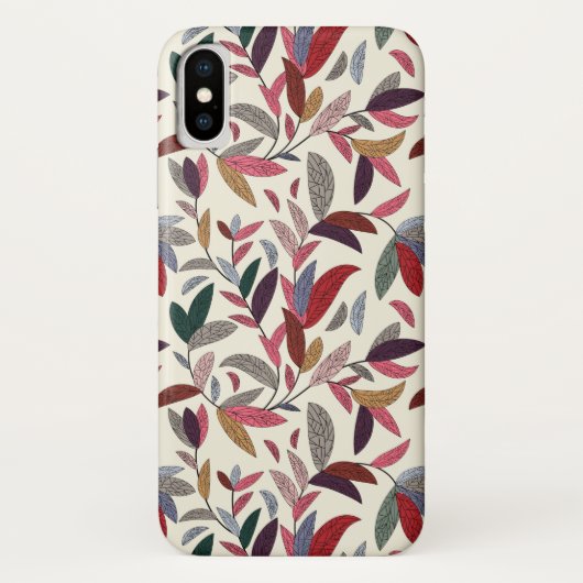 Coques Case-Mate iPhone Arrière - plan floral (Dos)