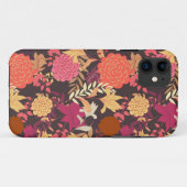 Coques Case-Mate iPhone Arrière - plan floral 2 (Dos (Horizontal))