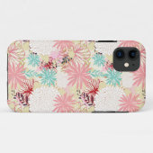 Coques Case-Mate iPhone arrière - plan floral 4 (Dos (Horizontal))