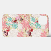 Coques Case-Mate iPhone Arrière - plan floral 4 (Verso (horizontal))