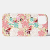Coques Case-Mate iPhone Arrière - plan floral 4 (Verso (horizontal))