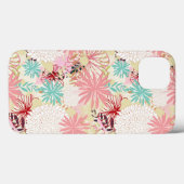 Coques Case-Mate iPhone Arrière - plan floral 4 (Verso (horizontal))