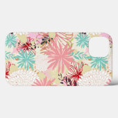 Coques Case-Mate iPhone Arrière - plan floral 4 (Verso (horizontal))