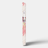 Coques Case-Mate iPhone Arrière - plan floral 4 (Verso / Gauche)