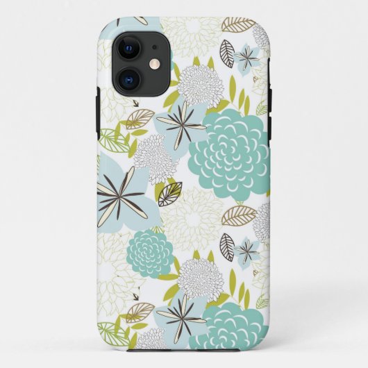 Coques Case-Mate iPhone arrière - plan floral 5 (Dos)