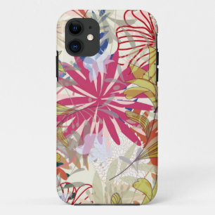 Coque Case-Mate Pour iPhone Arrière - plan floral 6