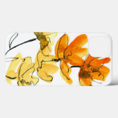 Coques Case-Mate iPhone Arrière - plan floral abstrait (Verso (horizontal))