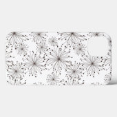 Coques Case-Mate iPhone Arrière - plan floral rétro (Verso (horizontal))