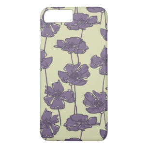 Case-Mate iPhone Case Arrière - plan floral vintage de motif d'art