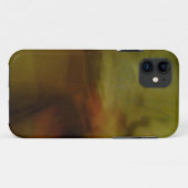 Coques Case-Mate iPhone Arrière-plan flou marron (Dos (Horizontal))