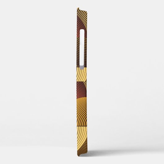 Coques Case-Mate iPhone Arrière - plan géométrique Abstrait (Verso / Gauche)