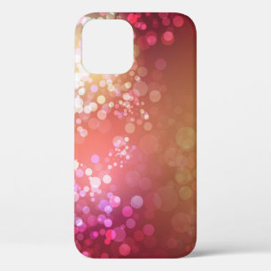 Case-Mate iPhone Case arrière - plan glamour Abstrait étincelant.