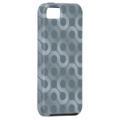 Coques Case-Mate iPhone Arrière - plan gris abstrait d'écoulement (Dos/Droit)