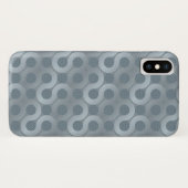 Coques Case-Mate iPhone Arrière - plan gris abstrait d'écoulement (Dos (Horizontal))