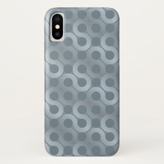 Coques Case-Mate iPhone Arrière - plan gris abstrait d'écoulement (Dos)
