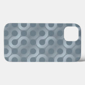 Coques Case-Mate iPhone Arrière - plan gris abstrait d'écoulement (Verso (horizontal))