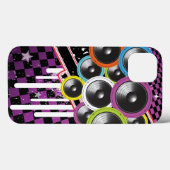 Coques Case-Mate iPhone Arrière - plan grunge (Verso (horizontal))