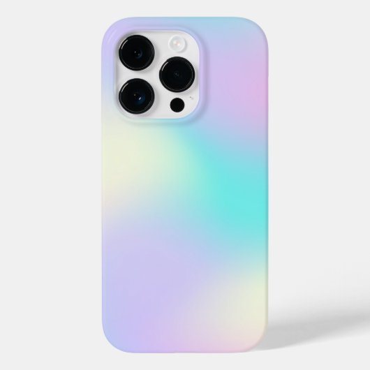 Coques Case-Mate iPhone Arrière - plan holographique aux couleurs claires (Verso)