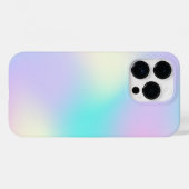 Coques Case-Mate iPhone Arrière - plan holographique aux couleurs claires (Verso (horizontal))