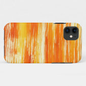 Coques Case-Mate iPhone Arrière - plan jaune abstrait d'aquarelle (Dos (Horizontal))