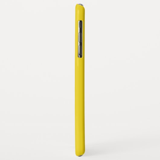 Coques Case-Mate iPhone Arrière - plan jaune clair (Dos/Gauche)