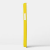 Coques Case-Mate iPhone Arrière - plan jaune clair (Verso / Droite)