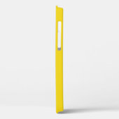 Coques Case-Mate iPhone Arrière - plan jaune clair (Verso / Gauche)