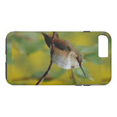 Coques Case-Mate iPhone arrière - plan jaune colibri vert (Dos (Horizontal))