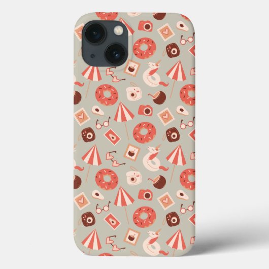Coques Case-Mate iPhone Arrière - plan léger de Stuff (Verso)