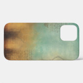 Coques Case-Mate iPhone Arrière - plan mandala grunge texte (Verso (horizontal))